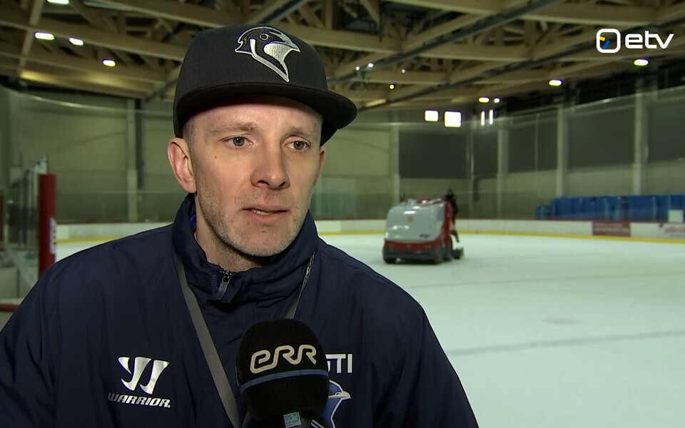 Eesti jäähokikoondise treener Kaupo Kaljuste