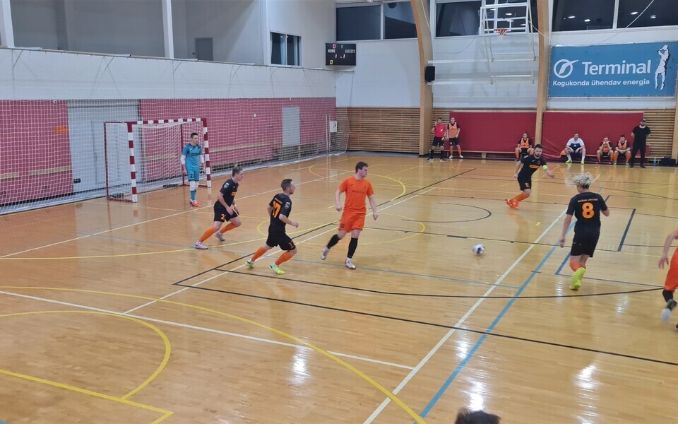 Saalijalgpallikarika 1/16finaal, Jõhvi FC Phoenix - Narva United FC.