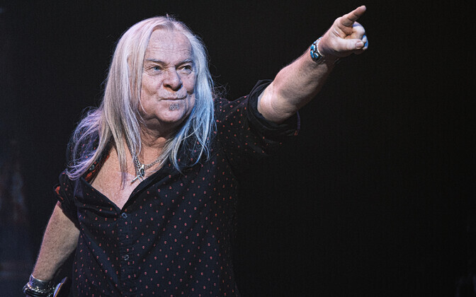 Uriah Heep appearing at the Alexela Concert Hall as part of their 50th anniversary tour, Tuesday, November 15, 2022.