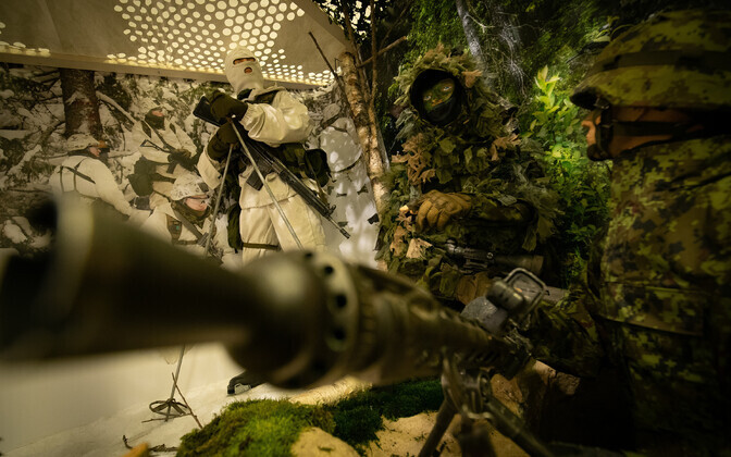The new Estonian War Museum permanent exhibit showcases EDF equipment, uniforms and weaponry, 1920-1940, and 1991 to the present-day.