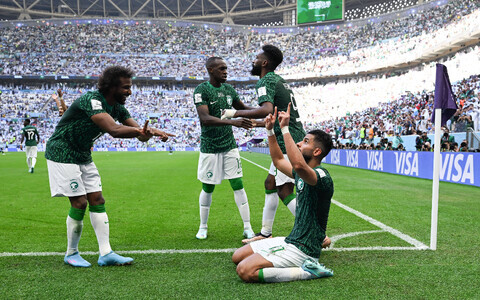 Сборная Саудовской Аравии.