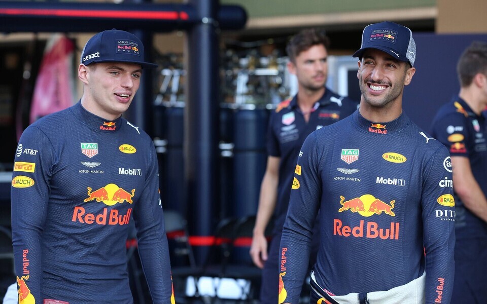Max Verstappen ja Daniel Ricciardo