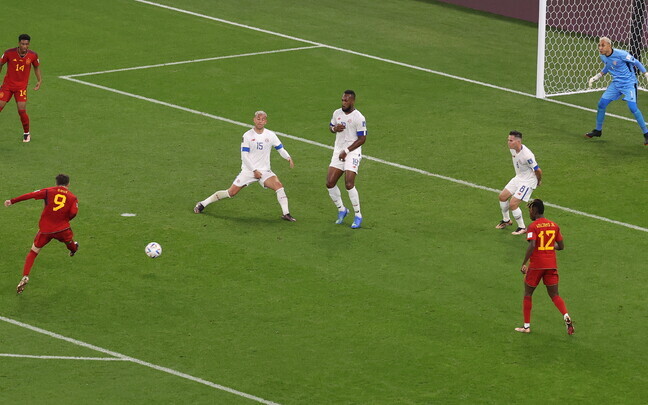 Gavi löömas hispaanlaste viiendat väravat