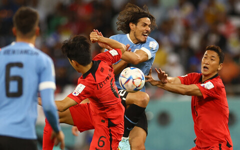 Jalgpalli MM: Uruguay - Lõuna-Korea