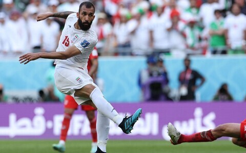 Roozbeh Cheshmi lõi mängus Walesi vastu Iraani avavärava