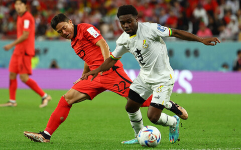 ЧМ по футболу: Южная Корея - Гана.