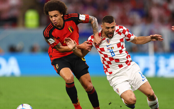 ЧМ по футболу: Бельгия - Хорватия.
