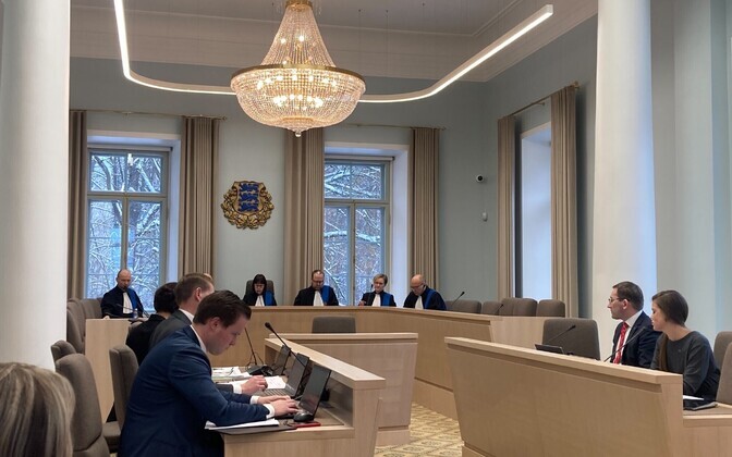 Riigikohtu kriminaalkolleegiumi istung Ekspressi kaasuses.