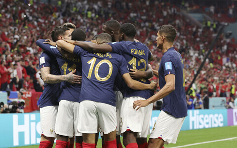 Футболисты сборной Франции вышли в финал ЧМ.