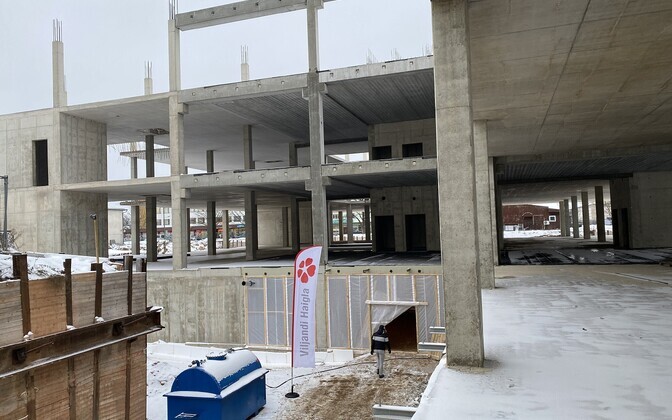 На строительстве Вильяндиской больницы сменился подрядчик.