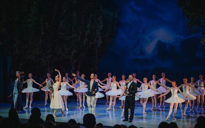 Гастроли Эстонского национального балета в Дублине.