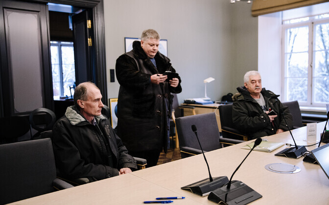 Объединенная левая партия Эстонии отнесла список своих кандидатов в избирком.