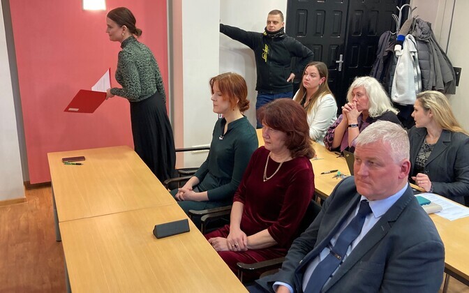 Заседание Кохтла-Ярвеского горсобрания, 30 января.