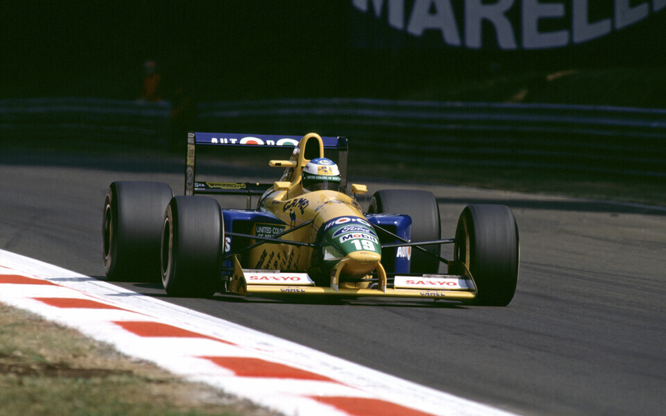 Michael Schumacher Benetton-Fordi vormeliga 1991. aastal