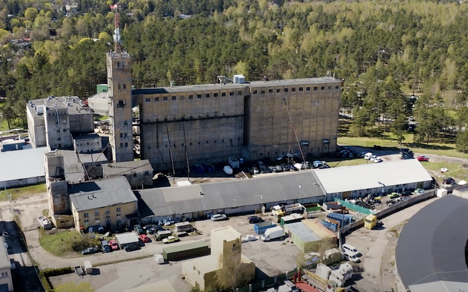 Hiiu grain elevator development.