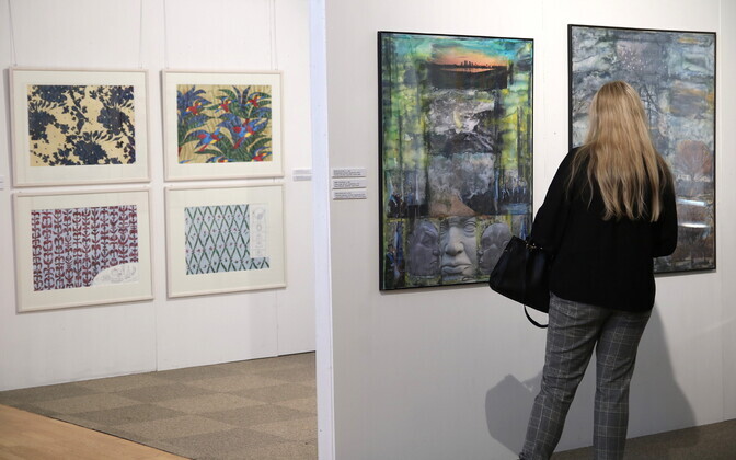 Открытие выставки акварелистов 