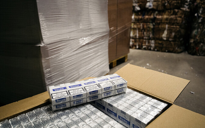 НТД отправил на уничтожение контрабандные сигареты.