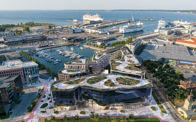 Проект жилого и делового квартала Талсинки.