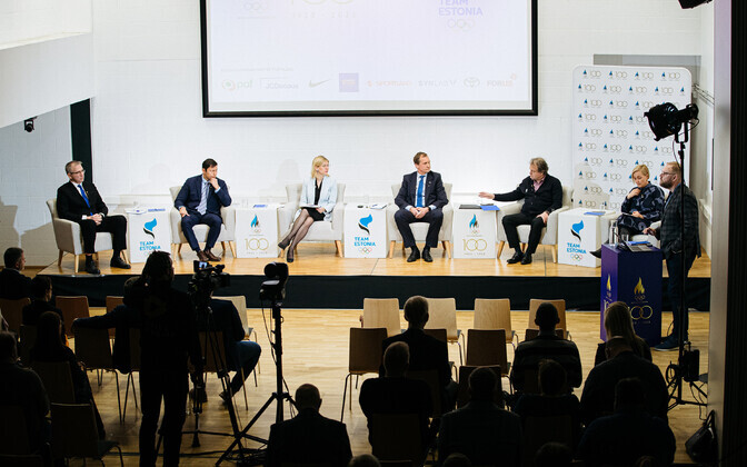 Estonian Olympic Committee (EOK) election debate on sports.