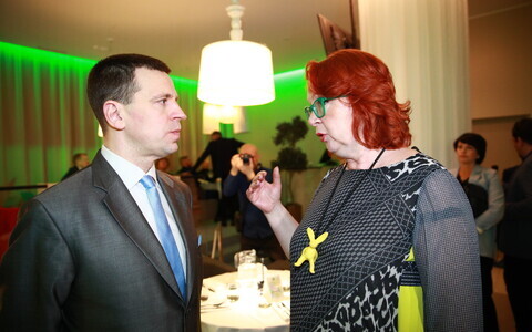 Jüri Ratas ja Yana Toom.