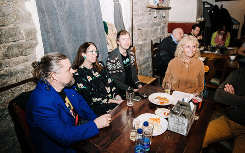 Erakonna Eestimaa Rohelised valimispidu lokaalis Põhja-Öökull