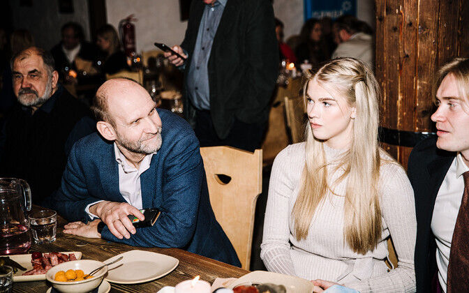 Партия Isamaa следит за результатами выборов.