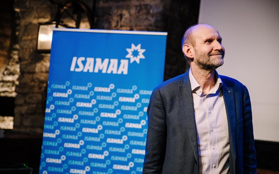 Helir-Valdor Seeder Isamaa valimispeol.