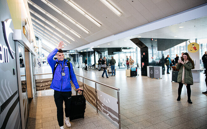 Ристо Лиллеметс прибыл в Эстонию.