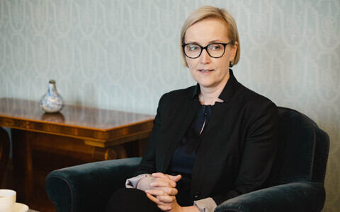 Minister of Education Kristina Kallas (Eesti 200).