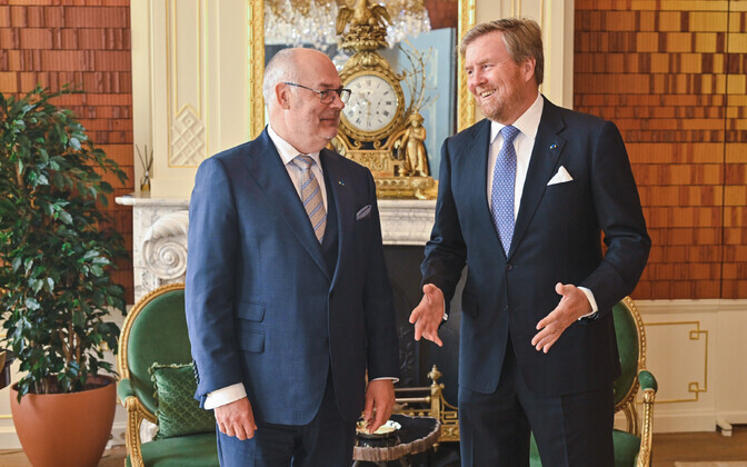 Президент Алар Карис находится с двухдневным рабочим визитом в Нидерландах.