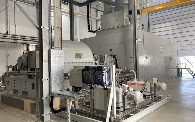 Компания Elering запустила в Пюсси первый в Эстонии синхронный компенсатор.