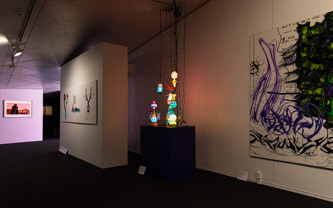 Весенняя выставка в павильоне Ласнамяэ.