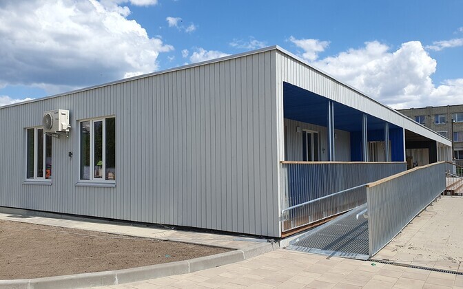 В Украине готов построенный Эстонией детский сад.