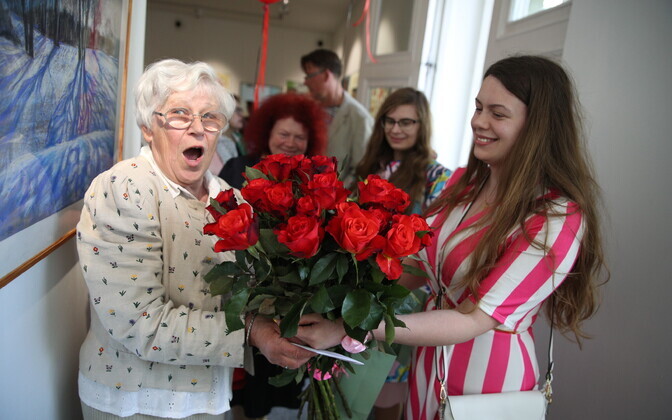 Gunta Randla näituse „Omadele võõras, võõrastele oma“ avamine