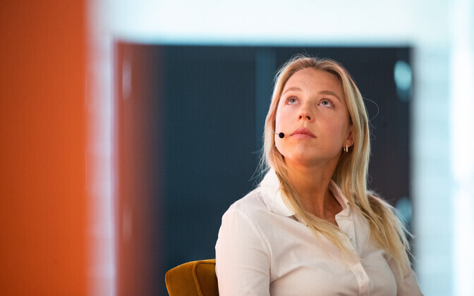 Pressikonverents, kus Anett Kontaveit selgitas sportlaskarjääri lõpetamist