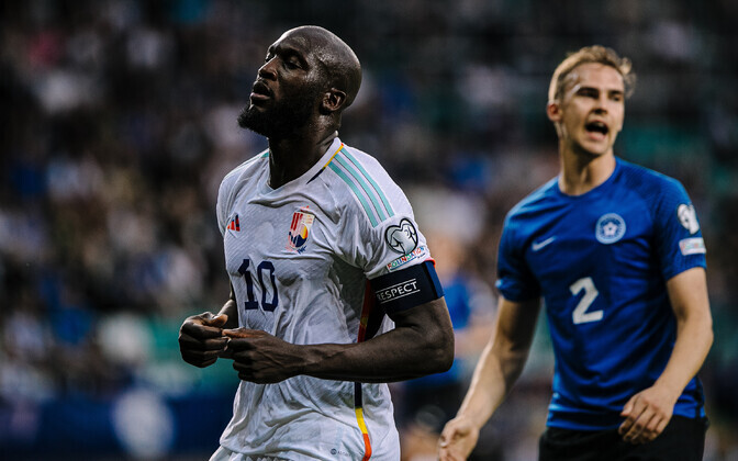 Отборочный матч ЧЕ по футболу: Эстония - Бельгия.