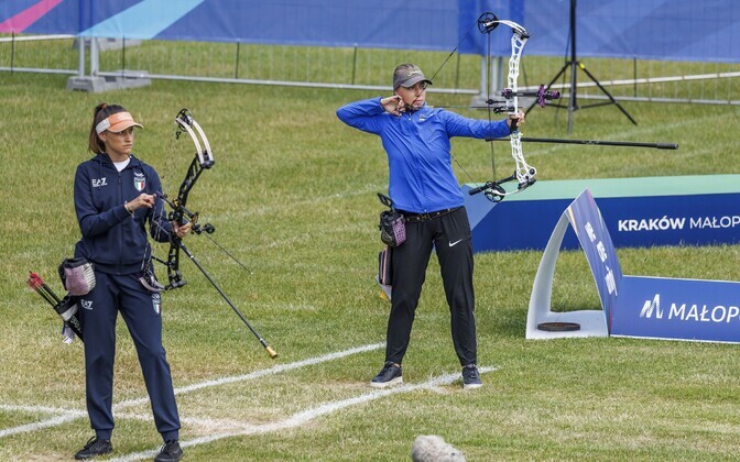 Лизелль Яэтма на Европейских играх.