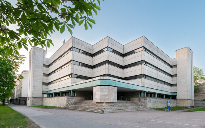 The former courthouse on Liivalaia 24 in Tallinn.