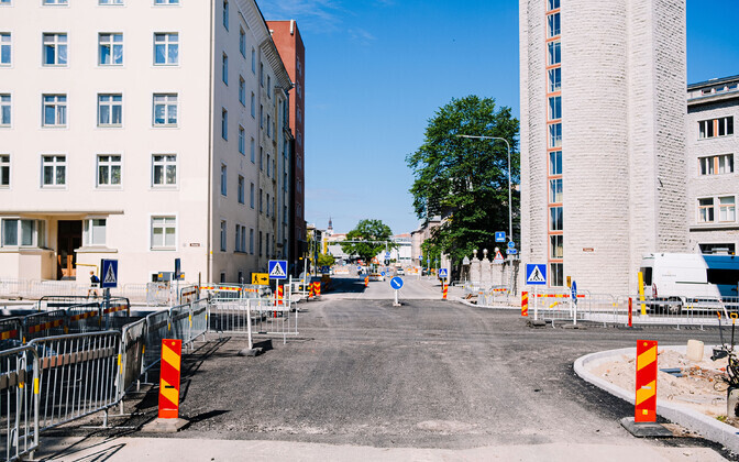 Перекресток улиц Пронкси и Гонсиори.