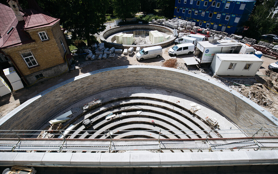 Ремонт Национальной библиотеки.