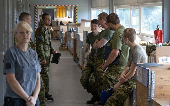 Призывники.