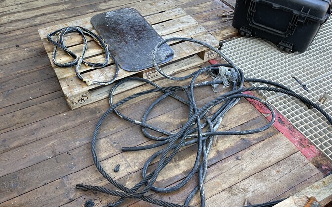 Wreck dive work and findings from Sunday, July 23, 2023, at the site of the Estonia sinking.