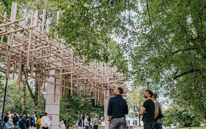 Студенты EKA открыли в Тарту новый жилой район для птиц.