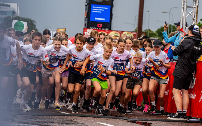 Участники соревнований Ironkids.