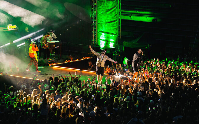 5miinuse ja Nublu kontsert Rakvere Vallimäel