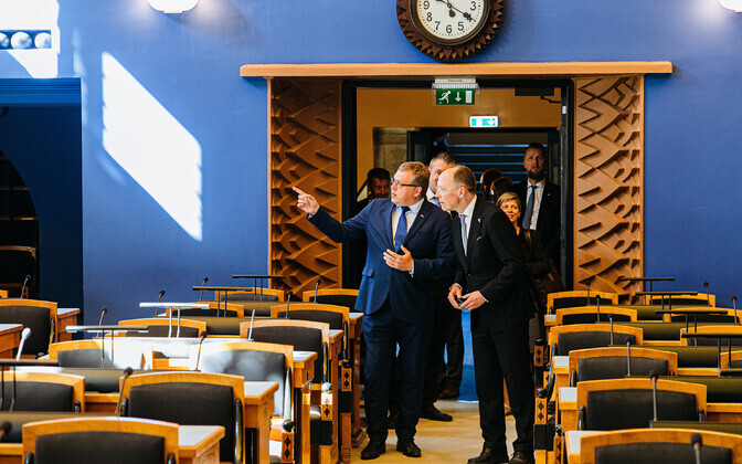 Спикер парламента Финляндии Юсси Халла-ахо посетил Эстонию.