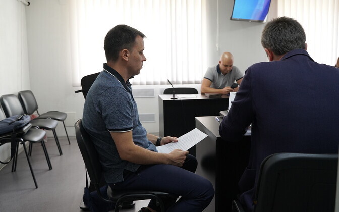 Начало судебного процесса над Александром Черновым в Павлограде.