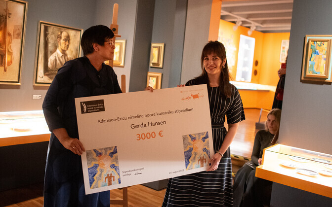 Adamson-Ericu stipendiumi üleandmine