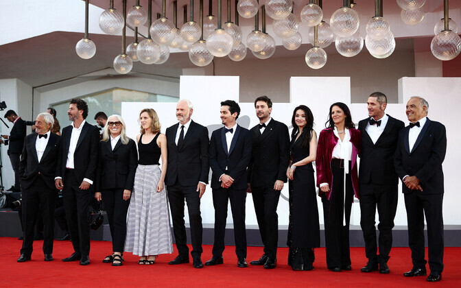 80. Veneetsia filmifestivali žürii koos festivali presidendiga