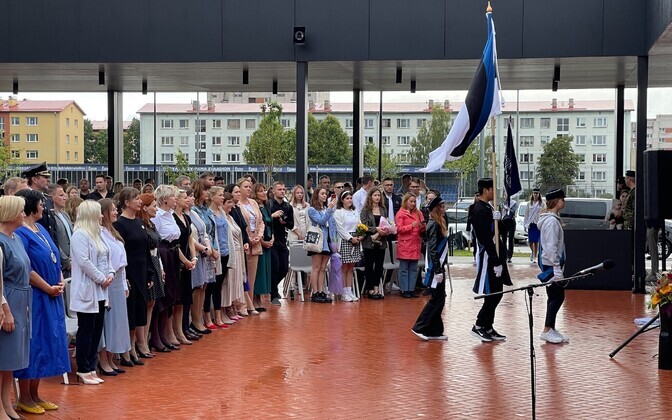 Открытие Нарвской госгимназии.